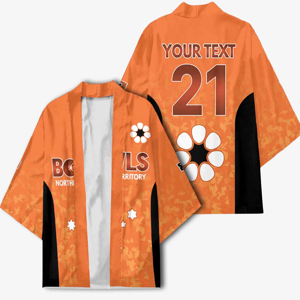 Australian Northern Territory Lawn Bowls Custom Kimono Aussie Minimalist Style - Aussie Hoodie