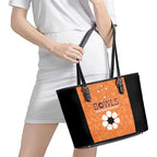 Australian Northern Territory Lawn Bowls Leather Tote Bag Aussie Minimalist Style - Aussie Hoodie