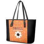 Australian Northern Territory Lawn Bowls Leather Tote Bag Aussie Minimalist Style - Aussie Hoodie