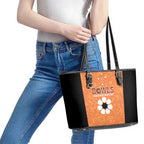 Australian Northern Territory Lawn Bowls Leather Tote Bag Aussie Minimalist Style - Aussie Hoodie