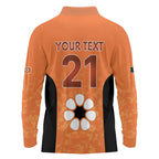Australian Northern Territory Lawn Bowls Custom Long Sleeve Polo Shirt Aussie Minimalist Style - Aussie Hoodie