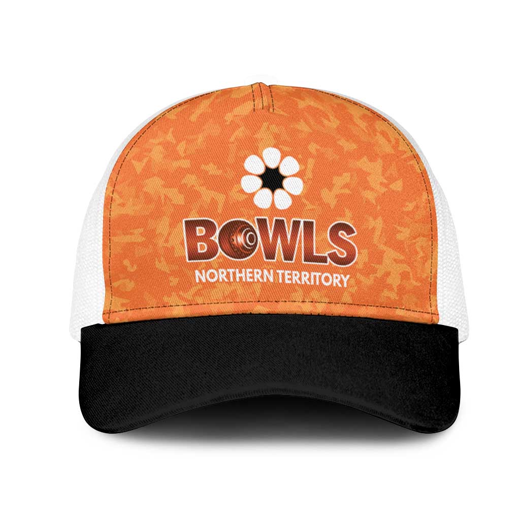 Australian Northern Territory Lawn Bowls Mesh Trucker Cap Aussie Minimalist Style - Aussie Hoodie
