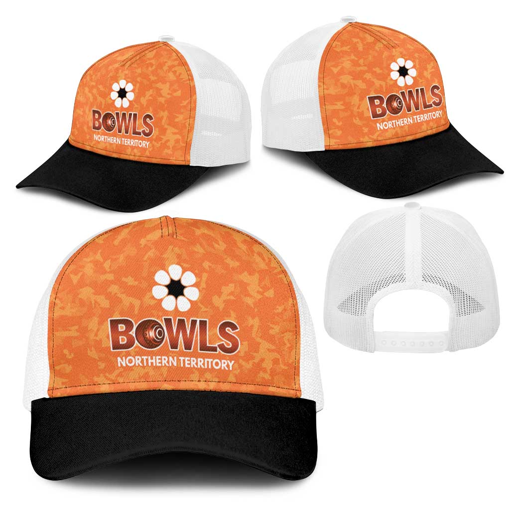 Australian Northern Territory Lawn Bowls Mesh Trucker Cap Aussie Minimalist Style - Aussie Hoodie