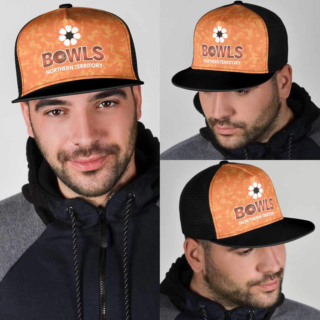 Australian Northern Territory Lawn Bowls Mesh Trucker Cap Aussie Minimalist Style - Aussie Hoodie