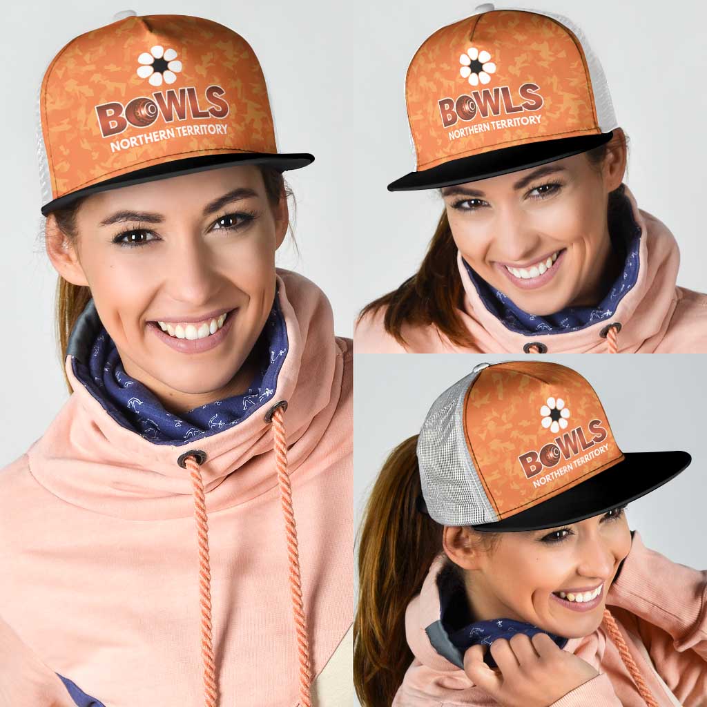 Australian Northern Territory Lawn Bowls Mesh Trucker Cap Aussie Minimalist Style - Aussie Hoodie