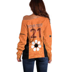 Australian Northern Territory Lawn Bowls Custom Off Shoulder Sweater Aussie Minimalist Style - Aussie Hoodie