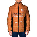 Australian Northern Territory Lawn Bowls Custom Padded Jacket Aussie Minimalist Style - Aussie Hoodie
