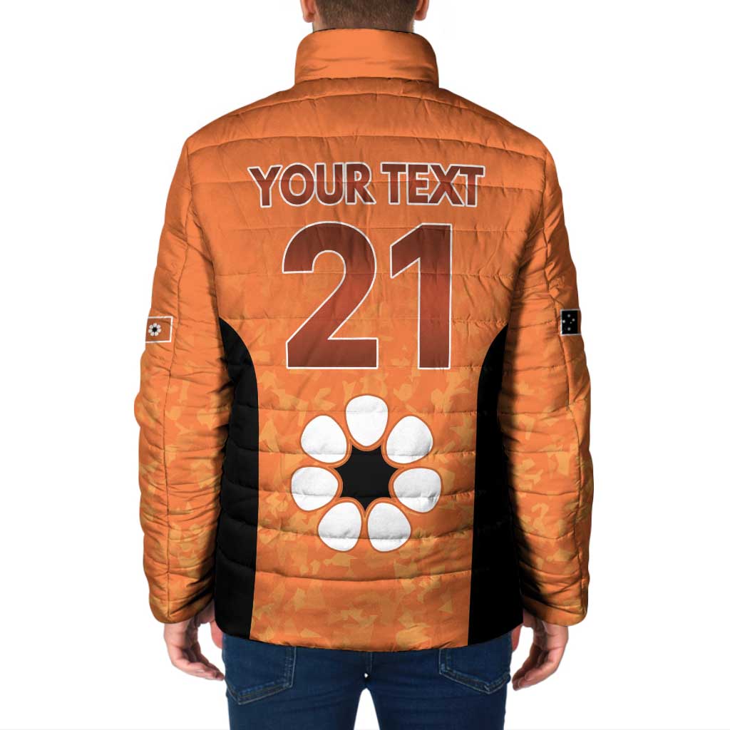 Australian Northern Territory Lawn Bowls Custom Padded Jacket Aussie Minimalist Style - Aussie Hoodie
