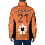 Australian Northern Territory Lawn Bowls Custom Padded Jacket Aussie Minimalist Style - Aussie Hoodie