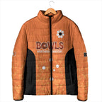 Australian Northern Territory Lawn Bowls Custom Padded Jacket Aussie Minimalist Style - Aussie Hoodie