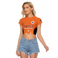 Australian Northern Territory Lawn Bowls Custom Raglan Cropped T Shirt Aussie Minimalist Style - Aussie Hoodie