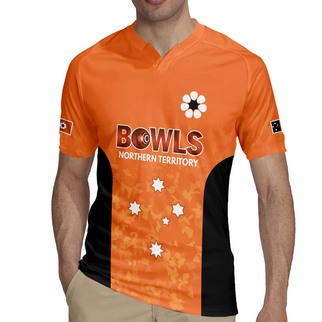 Australian Northern Territory Lawn Bowls Custom Rugby Jersey Aussie Minimalist Style - Aussie Hoodie