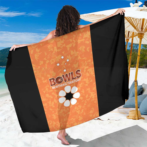 Australian Northern Territory Lawn Bowls Sarong Aussie Minimalist Style - Aussie Hoodie