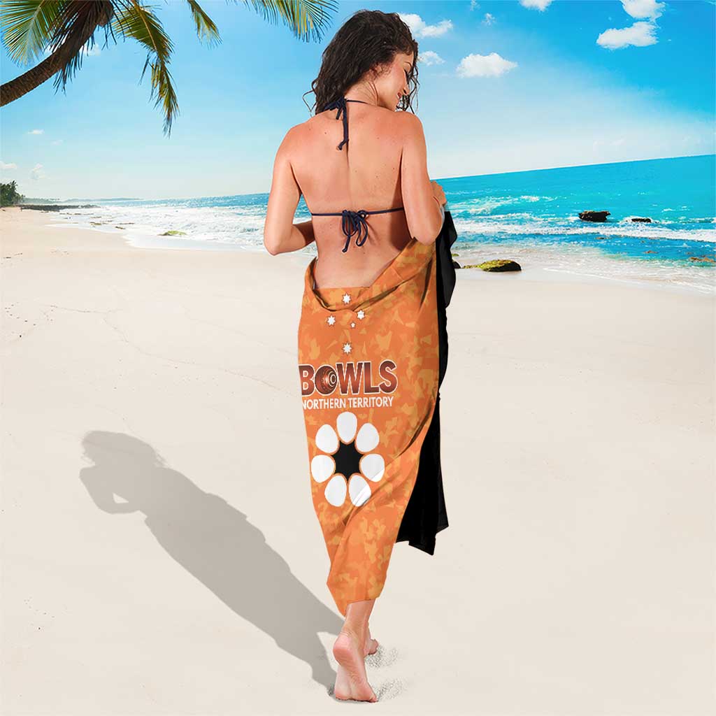 Australian Northern Territory Lawn Bowls Sarong Aussie Minimalist Style - Aussie Hoodie