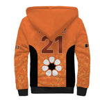 Australian Northern Territory Lawn Bowls Custom Sherpa Hoodie Aussie Minimalist Style - Aussie Hoodie