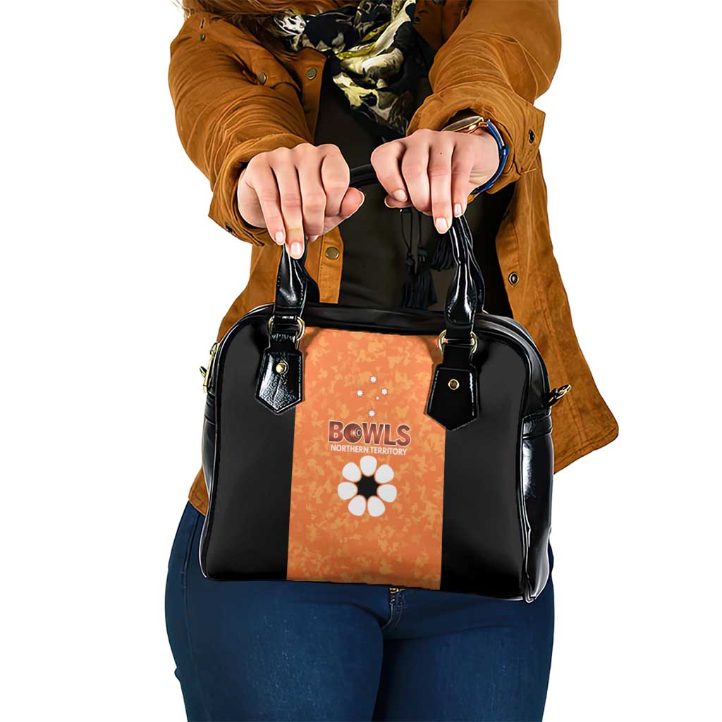 Australian Northern Territory Lawn Bowls Shoulder Handbag Aussie Minimalist Style - Aussie Hoodie
