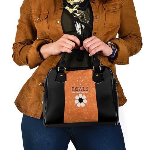 Australian Northern Territory Lawn Bowls Shoulder Handbag Aussie Minimalist Style - Aussie Hoodie