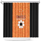 Australian Northern Territory Lawn Bowls Shower Curtain Aussie Minimalist Style - Aussie Hoodie