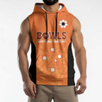 Australian Northern Territory Lawn Bowls Custom Sleeveless Hoodie Aussie Minimalist Style - Aussie Hoodie