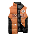 Australian Northern Territory Lawn Bowls Custom Sleeveless Puffer Jacket Aussie Minimalist Style - Aussie Hoodie
