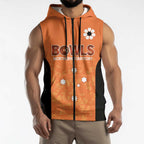 Australian Northern Territory Lawn Bowls Custom Sleeveless Zip Hoodie Aussie Minimalist Style LT9