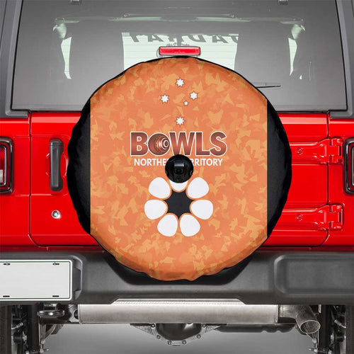 Australian Northern Territory Lawn Bowls Spare Tire Cover Aussie Minimalist Style - Aussie Hoodie