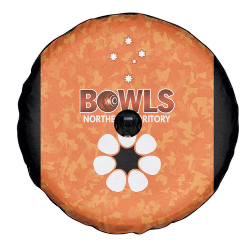 Australian Northern Territory Lawn Bowls Spare Tire Cover Aussie Minimalist Style - Aussie Hoodie