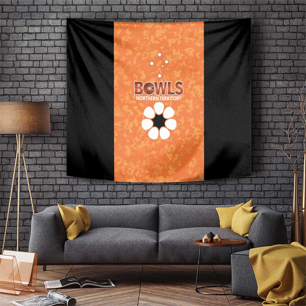 Australian Northern Territory Lawn Bowls Tapestry Aussie Minimalist Style - Aussie Hoodie