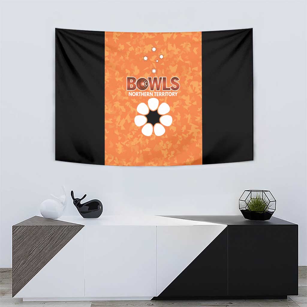 Australian Northern Territory Lawn Bowls Tapestry Aussie Minimalist Style - Aussie Hoodie