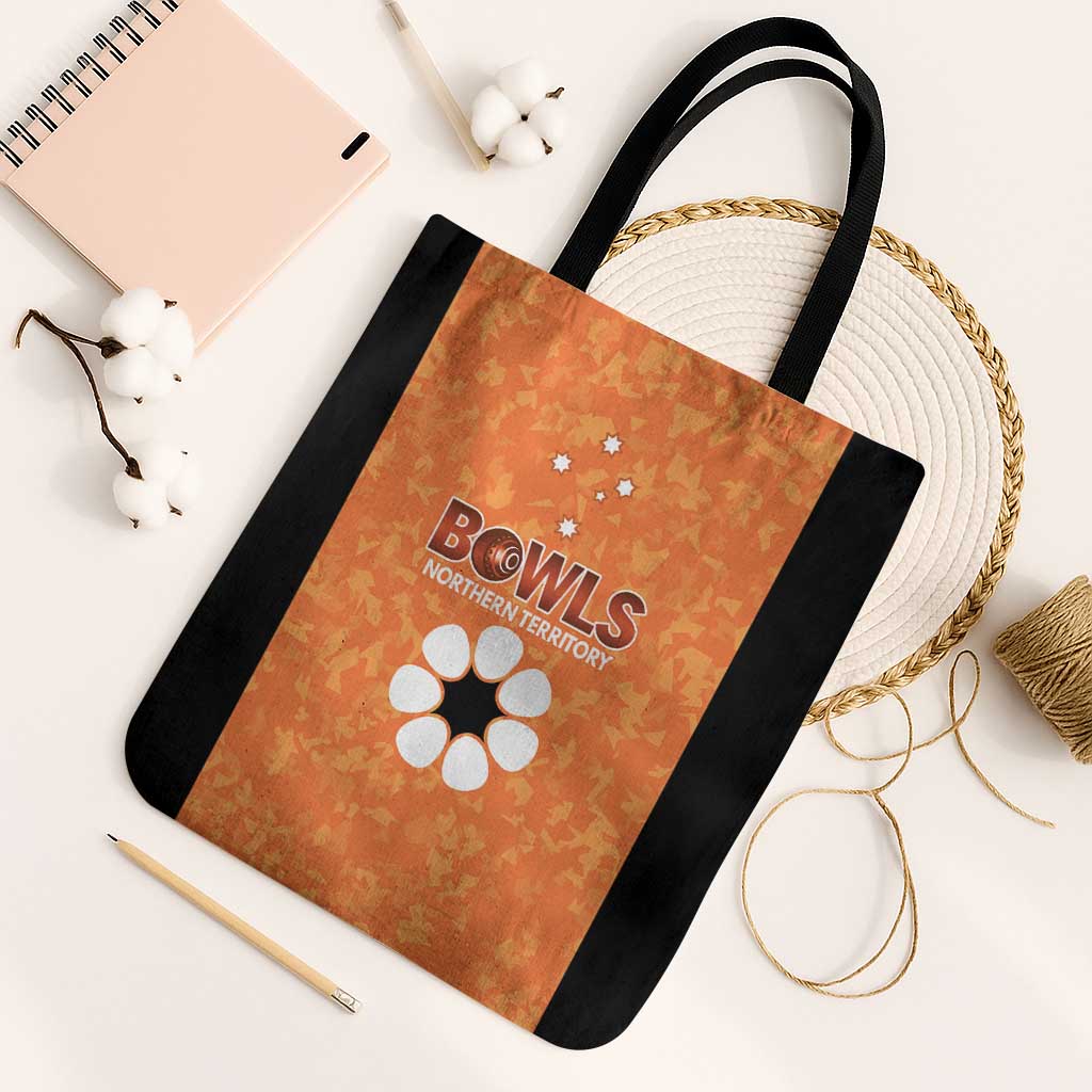 Australian Northern Territory Lawn Bowls Tote Bag Aussie Minimalist Style - Aussie Hoodie