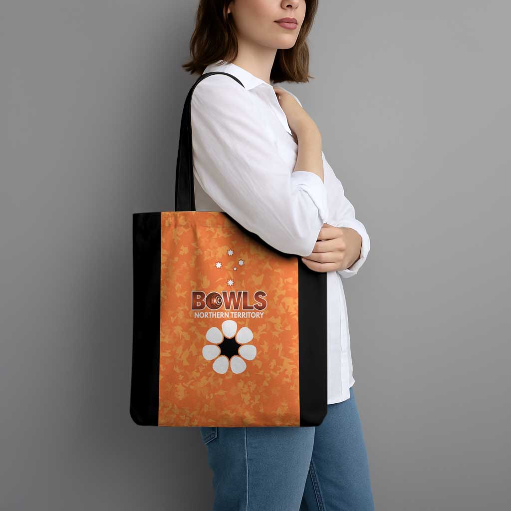 Australian Northern Territory Lawn Bowls Tote Bag Aussie Minimalist Style - Aussie Hoodie