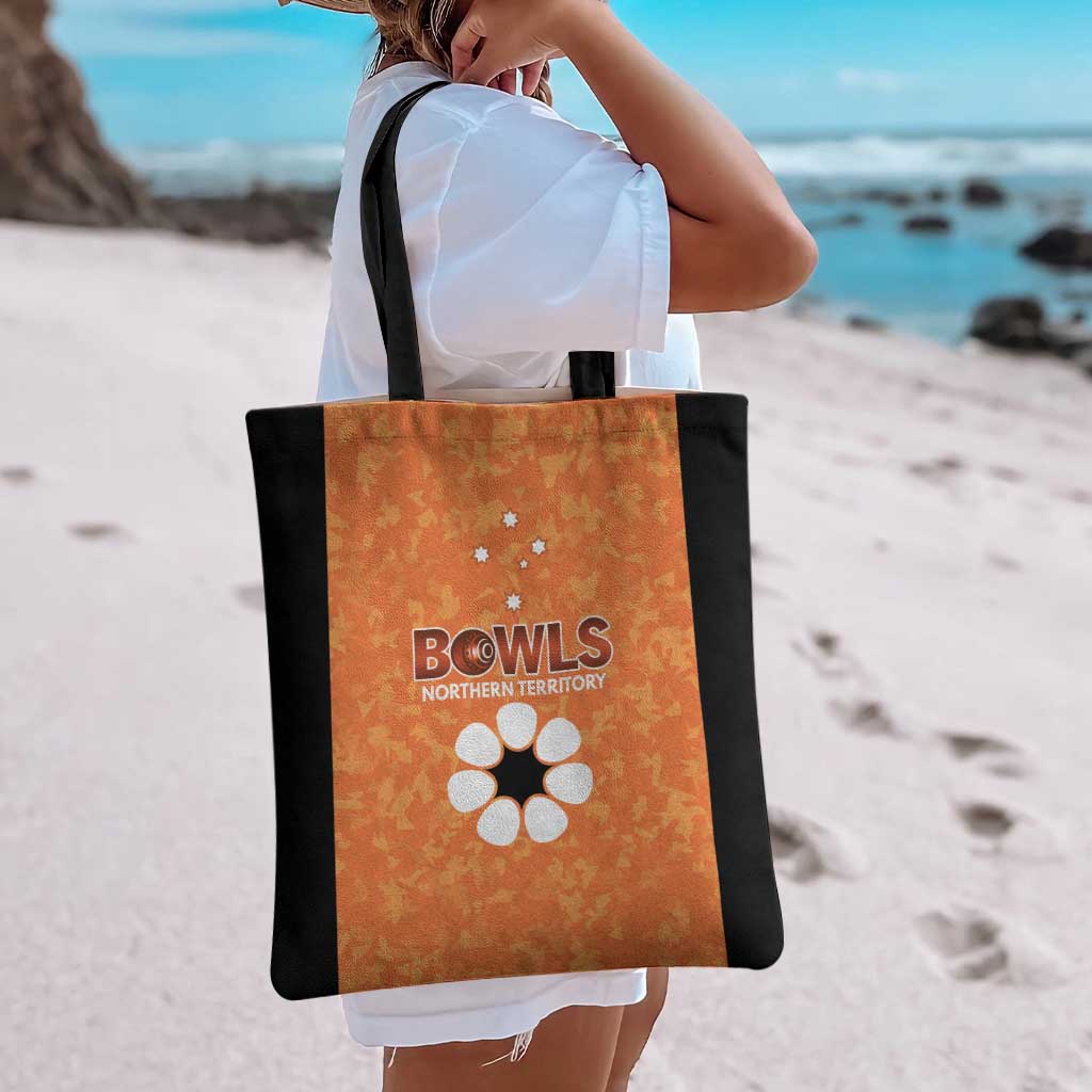Australian Northern Territory Lawn Bowls Tote Bag Aussie Minimalist Style - Aussie Hoodie