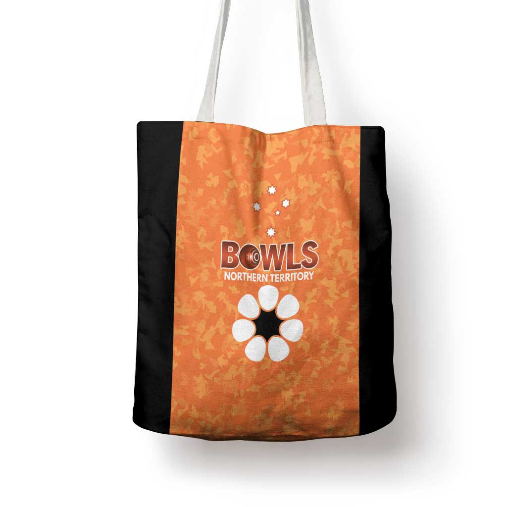 Australian Northern Territory Lawn Bowls Tote Bag Aussie Minimalist Style - Aussie Hoodie