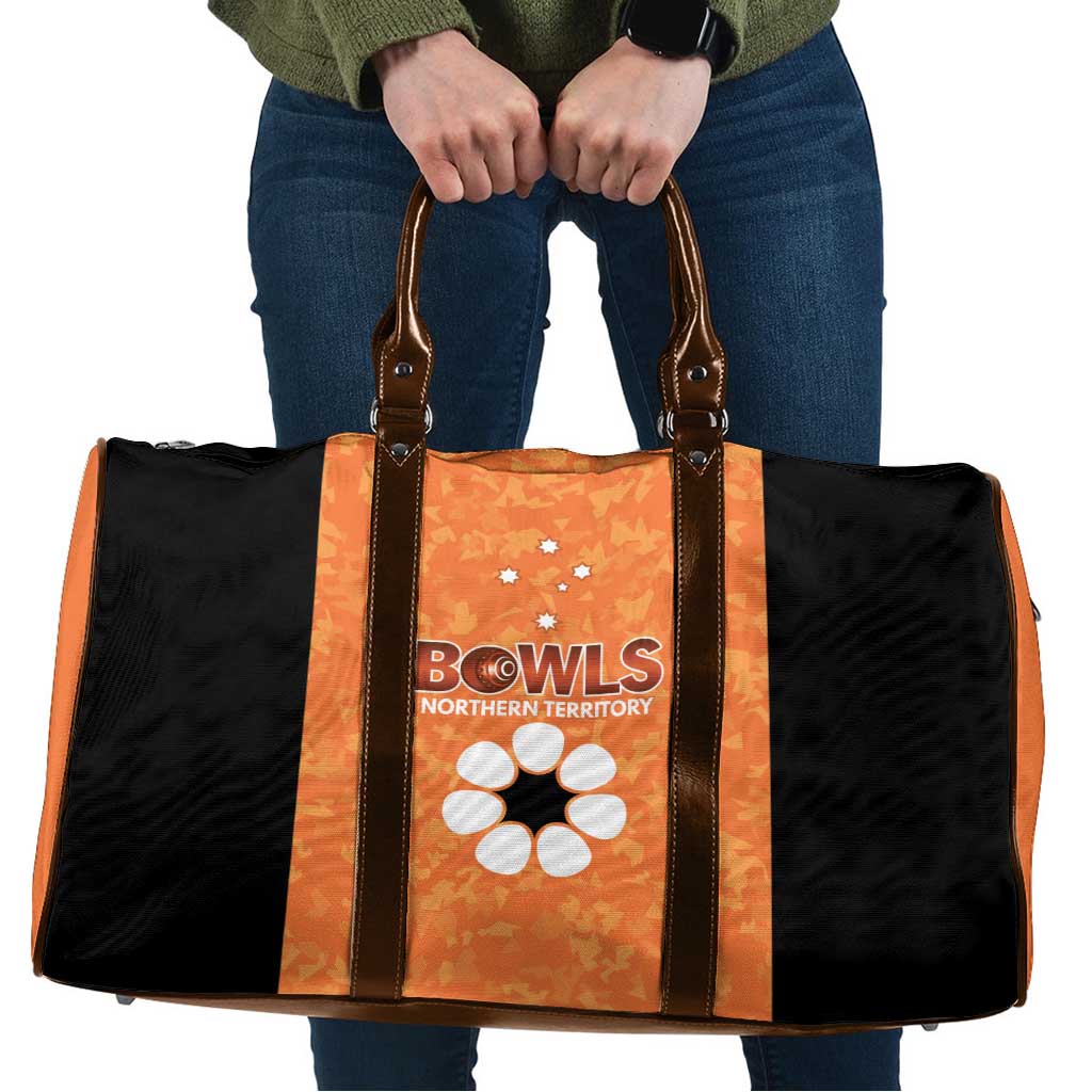 Australian Northern Territory Lawn Bowls Travel Bag Aussie Minimalist Style - Aussie Hoodie