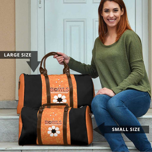 Australian Northern Territory Lawn Bowls Travel Bag Aussie Minimalist Style - Aussie Hoodie