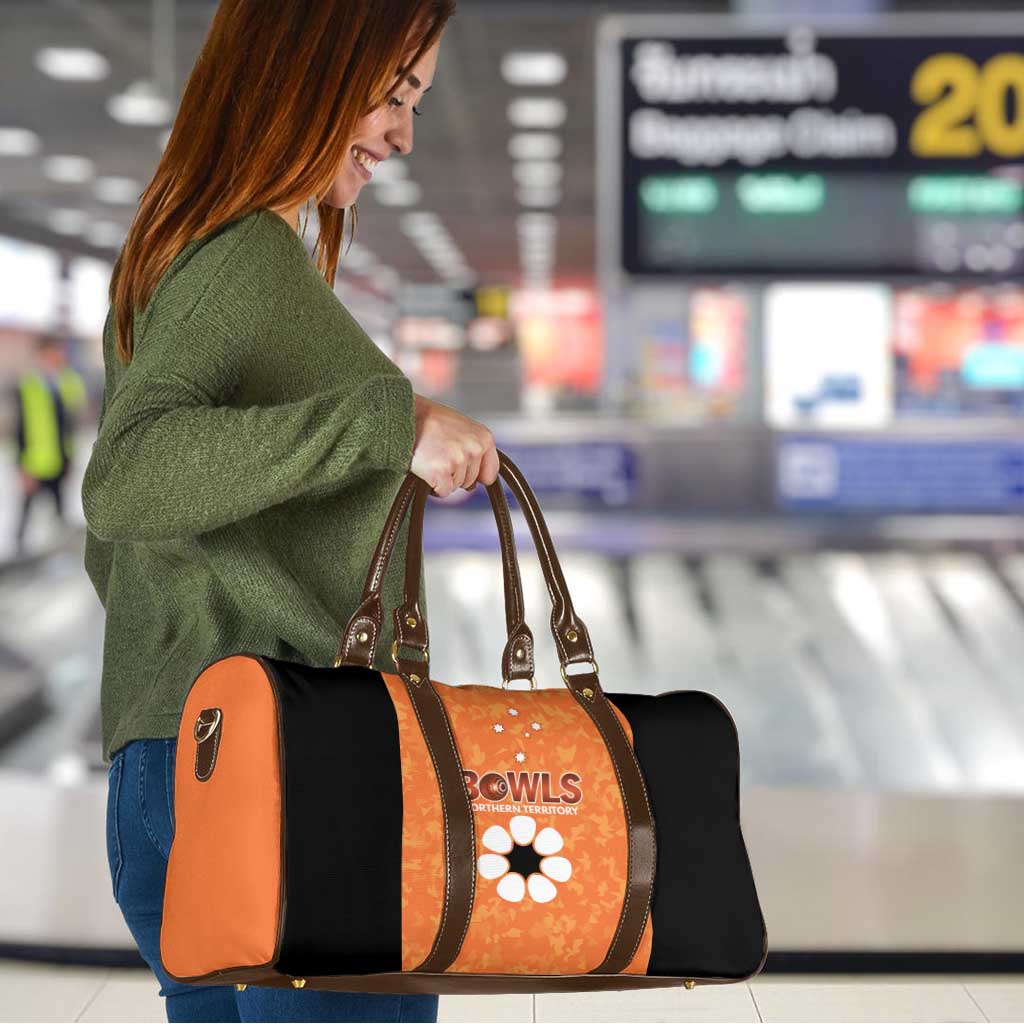Australian Northern Territory Lawn Bowls Travel Bag Aussie Minimalist Style - Aussie Hoodie
