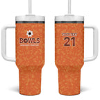 Australian Northern Territory Lawn Bowls Custom Tumbler With Handle Aussie Minimalist Style - Aussie Hoodie