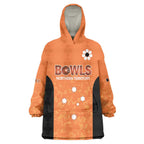 Australian Northern Territory Lawn Bowls Custom Wearable Blanket Hoodie Aussie Minimalist Style - Aussie Hoodie
