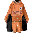 Australian Northern Territory Lawn Bowls Custom Wearable Blanket Hoodie Aussie Minimalist Style - Aussie Hoodie