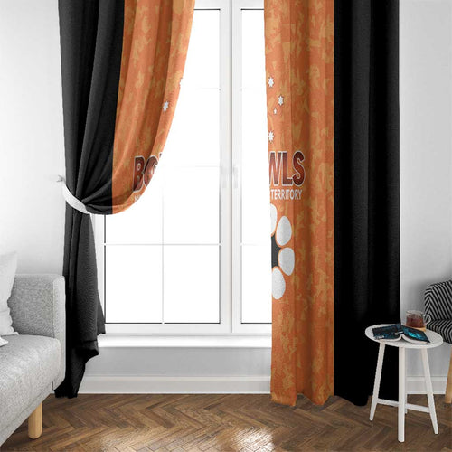 Australian Northern Territory Lawn Bowls Window Curtain Aussie Minimalist Style - Aussie Hoodie