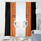 Australian Northern Territory Lawn Bowls Window Curtain Aussie Minimalist Style - Aussie Hoodie