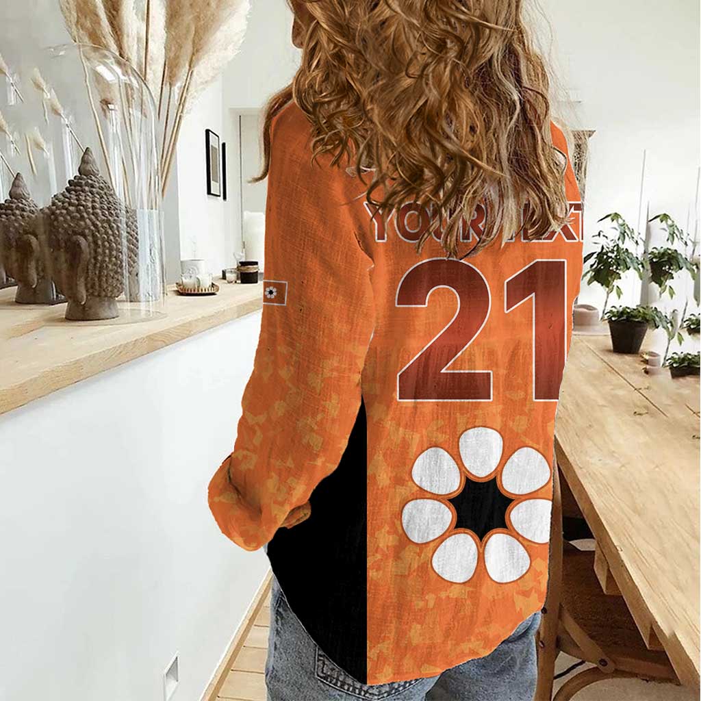 Australian Northern Territory Lawn Bowls Custom Women Casual Shirt Aussie Minimalist Style - Aussie Hoodie
