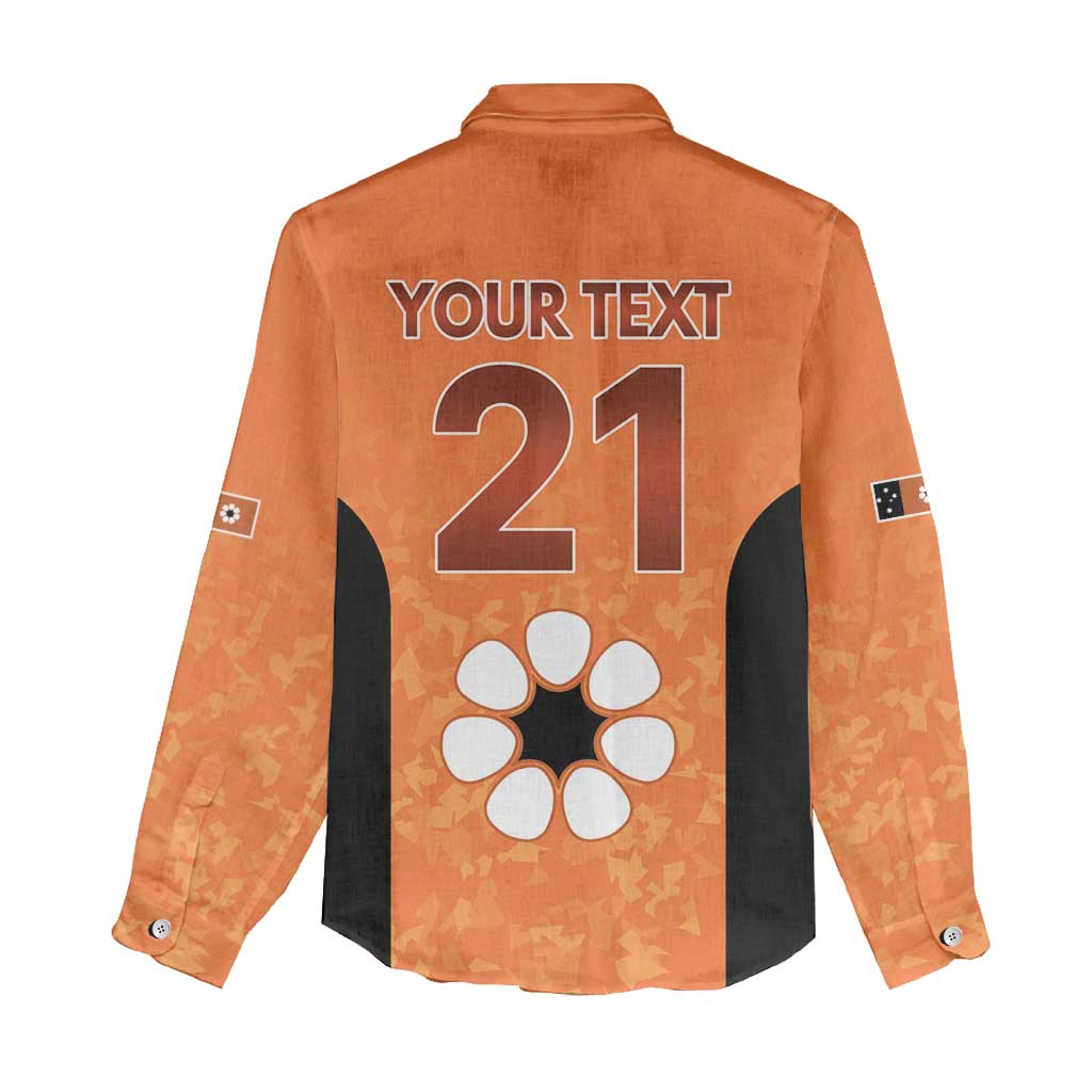 Australian Northern Territory Lawn Bowls Custom Women Casual Shirt Aussie Minimalist Style - Aussie Hoodie