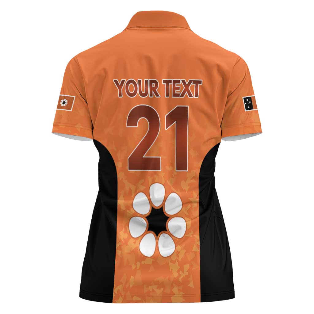 Australian Northern Territory Lawn Bowls Custom Women Polo Shirt Aussie Minimalist Style - Aussie Hoodie