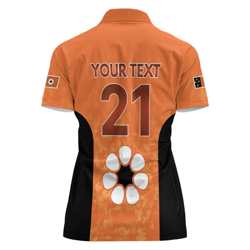 Australian Northern Territory Lawn Bowls Custom Women Polo Shirt Aussie Minimalist Style - Aussie Hoodie