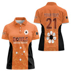 Australian Northern Territory Lawn Bowls Custom Women Polo Shirt Aussie Minimalist Style - Aussie Hoodie