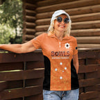 Australian Northern Territory Lawn Bowls Custom Women Polo Shirt Aussie Minimalist Style - Aussie Hoodie