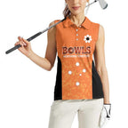 Australian Northern Territory Lawn Bowls Custom Women Sleeveless Polo Shirt Aussie Minimalist Style - Aussie Hoodie