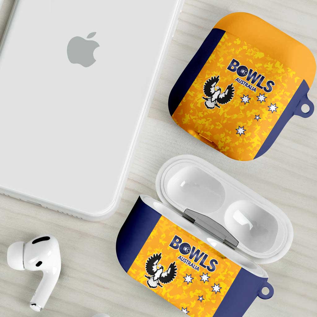Australian South Australia Lawn Bowls AirPods Case Aussie Minimalist Style - Aussie Hoodie