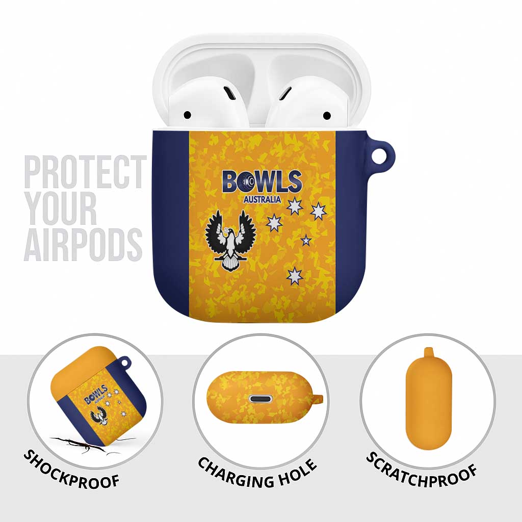 Australian South Australia Lawn Bowls AirPods Case Aussie Minimalist Style - Aussie Hoodie